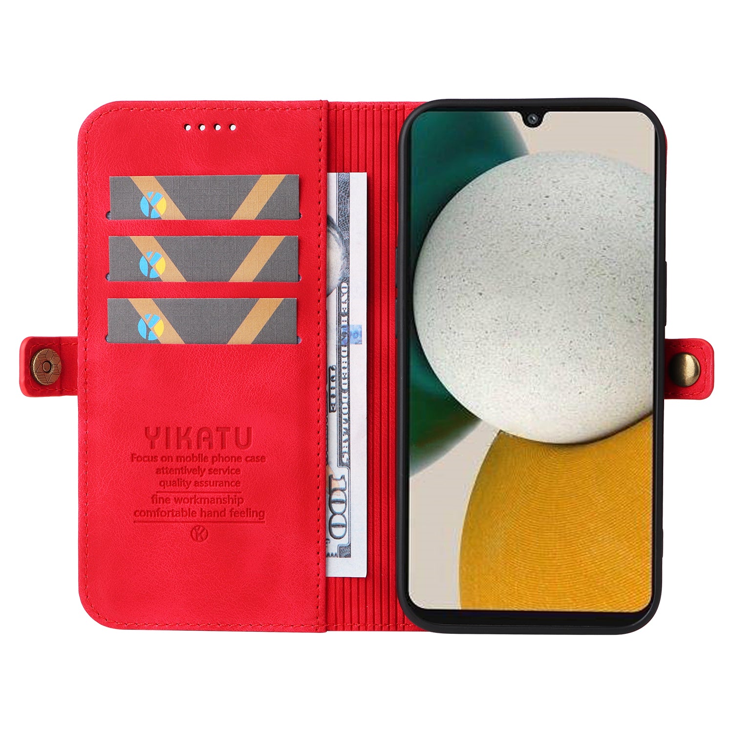 YIKATU YK-002 For Samsung Galaxy A34 5G Skin-Touch PU Leather Flip Cover Drop-Proof Wallet Phone Case with Card Slot YIKATU YK-002 For Samsung Galaxy A34 5G Skin-Touch PU Leather Flip Cover Drop-Proof Wallet Phone Case with Card Slot